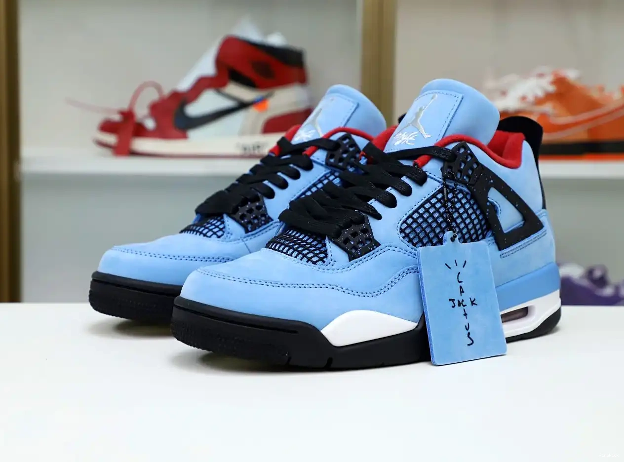 TRAVIS SCOTT JORDAN & JACK' 4 AIR FRIENDS X FAMILY 'CACTUS RETRO 0630